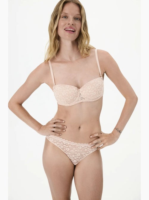 Bloom soutien-gorge en dentelle à fleurs avec coques penti - Kiabi Bloom soutien-gorge en dentelle à fleurs avec coques penti - Kiabi
