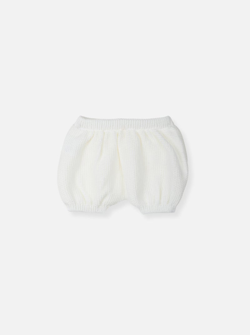 Bloomer en maille Ecru - Kiabi