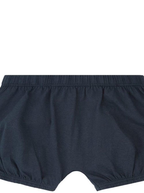 Bloomers Bébé Bio Bleu Marine - Kiabi