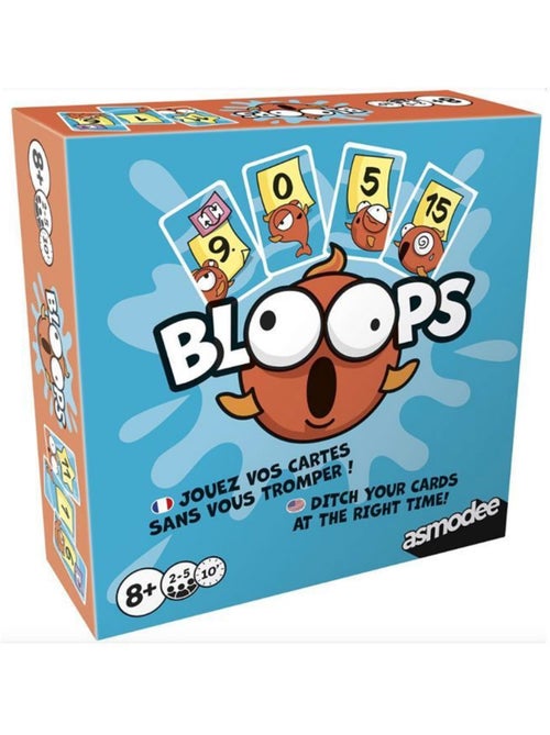 Bloops - jeux de defausse - asmodee - zygpun0101fr - bleu - dès 8 ans - Kiabi