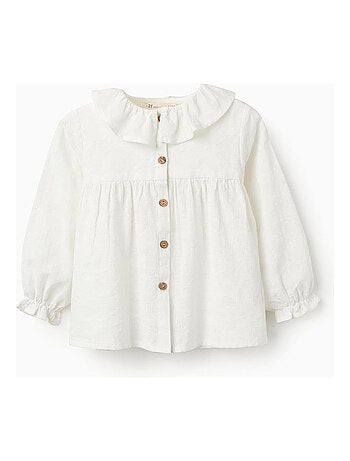 Blouse 100% coton, avec volants ISTANBUL