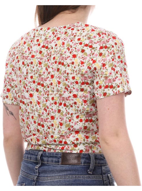 Blouse à fleurs Femme Vero Moda - Kiabi Blouse à fleurs Femme Vero Moda - Kiabi