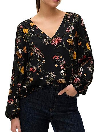 Blouse à Fleurs Femme Vero Moda