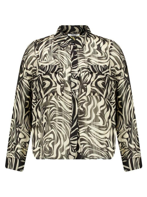 Blouse  à motif animalier 'Deeluxe' - Kiabi