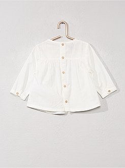Blouse à volants - Kiabi