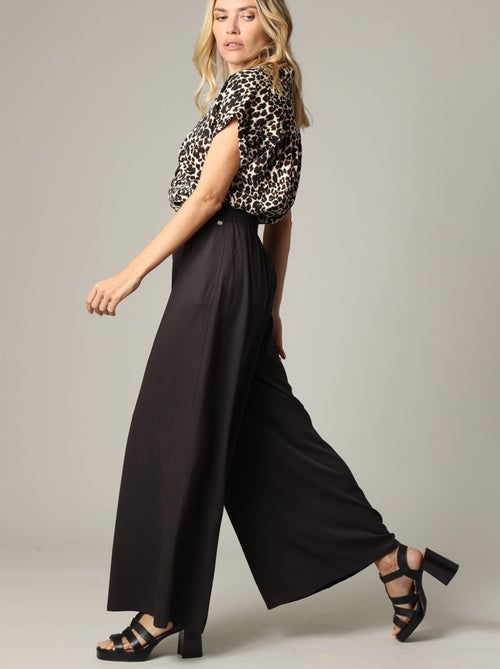 Blouse ALIZIA 100% polyester à la coupe droite avec imprimé 'Deeluxe' - Kiabi