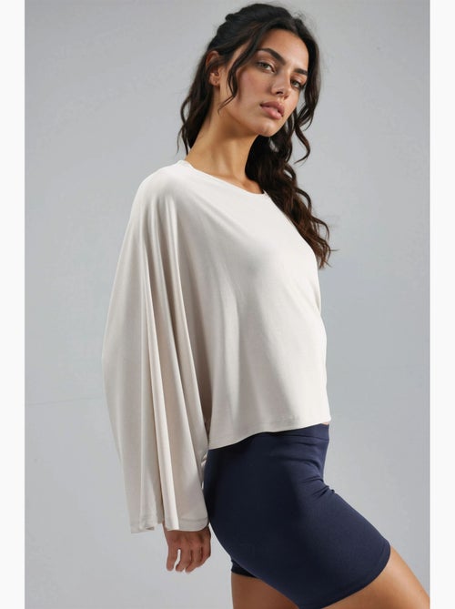 Blouse ample à col bateau busem - Kiabi Blouse ample à col bateau busem - Kiabi