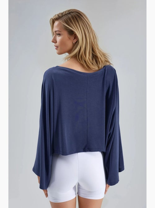 Blouse ample à col bateau busem - Kiabi Blouse ample à col bateau busem - Kiabi