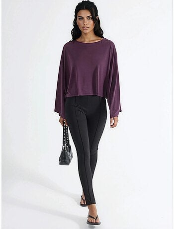 Blouse ample à col bateau busem