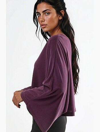 Blouse ample à col bateau busem