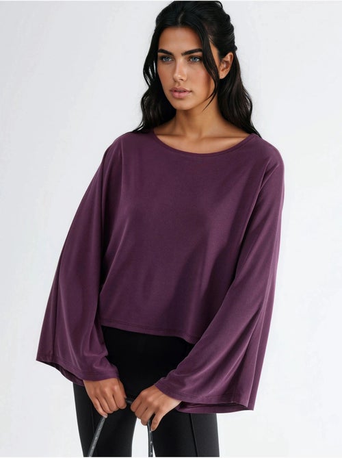 Blouse ample à col bateau busem - Kiabi