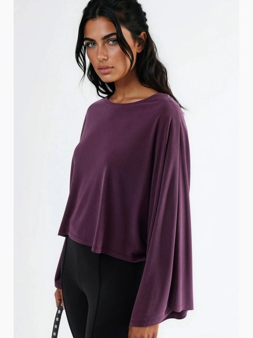 Blouse ample à col bateau busem - Kiabi