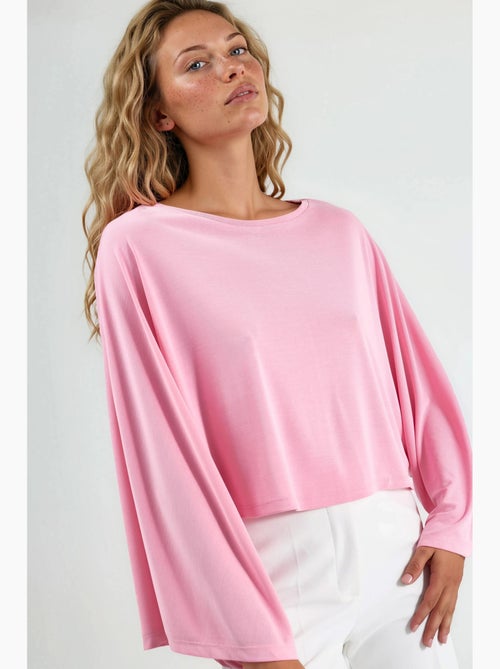 Blouse ample à col bateau busem - Kiabi Blouse ample à col bateau busem - Kiabi