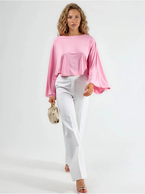 Blouse ample à col bateau busem - Kiabi Blouse ample à col bateau busem - Kiabi