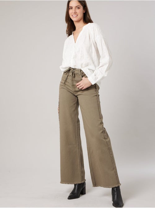 Blouse ample femme jacquard 'deeluxe' - Kiabi Blouse ample femme jacquard 'deeluxe' - Kiabi