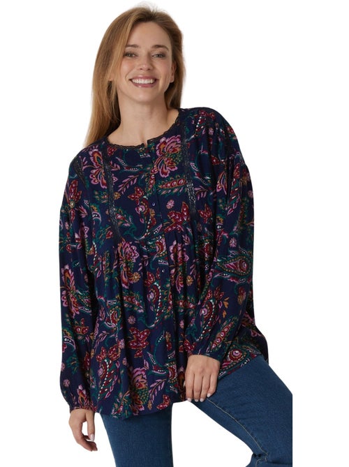 Blouse ample froncée - DAXON - Kiabi