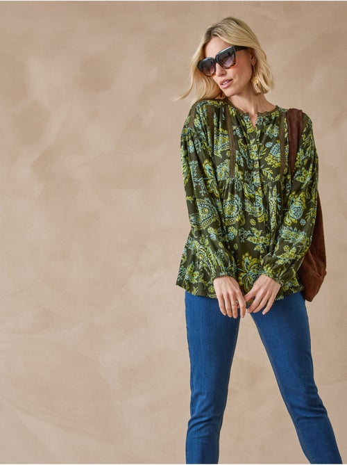 Blouse ample froncée - DAXON - Kiabi
