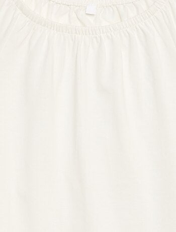 Blouse avec col élastiqué - Collection facile à enfiler