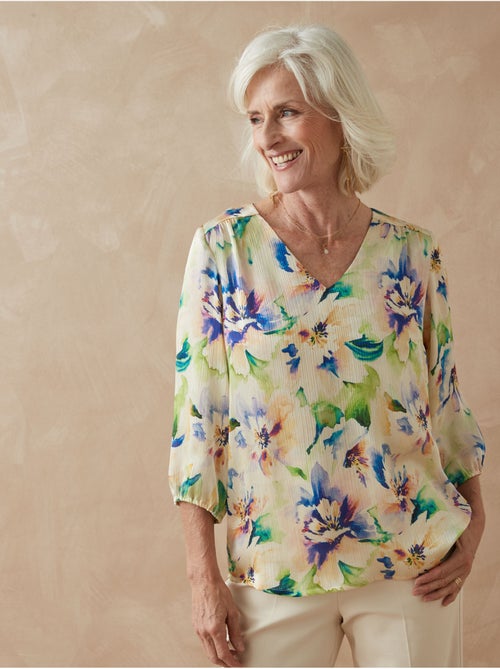 Blouse avec fronces - DAXON - Kiabi