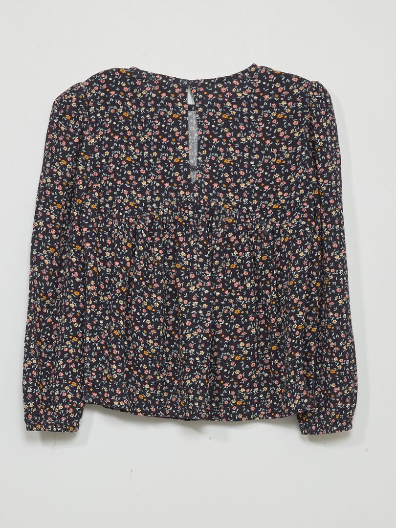 Chemise Garçon Neuve J.Crew Imprimé Floral Coquelicot Et Bleu Marine - Taille 00 Avec étiquettes
