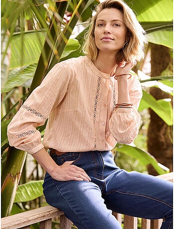 Blouse avec macramé - DAXON