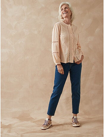 Blouse avec macramé - DAXON