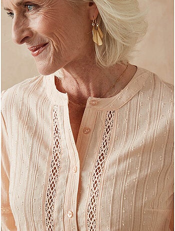 Blouse avec macramé - DAXON