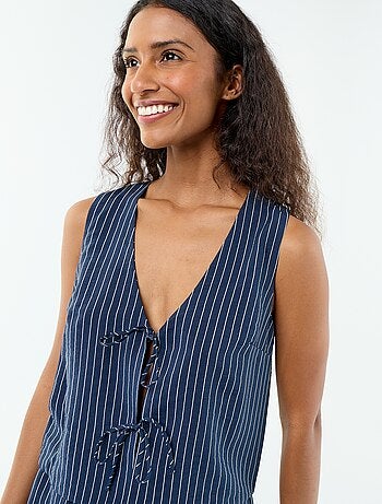 Blouse avec nœuds