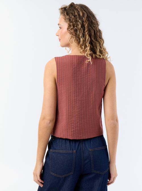 Blouse avec nœuds - Kiabi Blouse avec nœuds - Kiabi