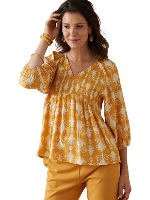 Blouse avec smocks - DAXON - Kiabi