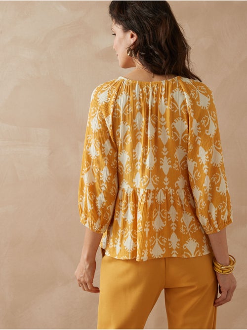 Blouse avec smocks - DAXON - Kiabi