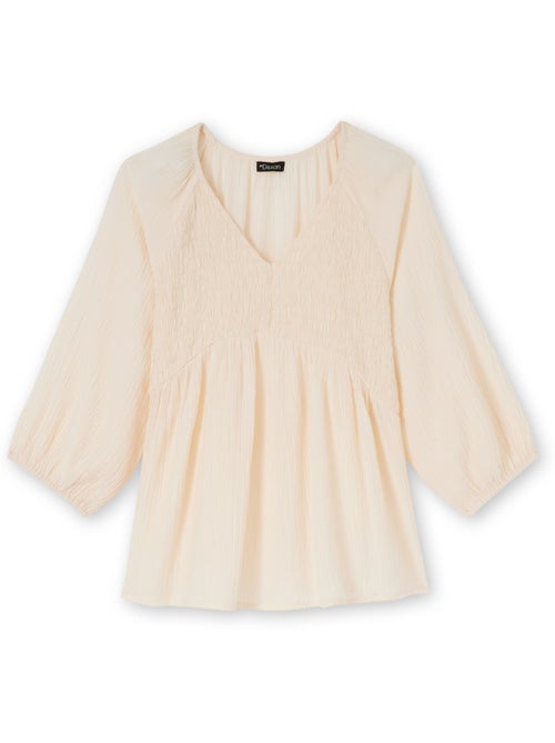 Blouse avec smocks - DAXON - Kiabi