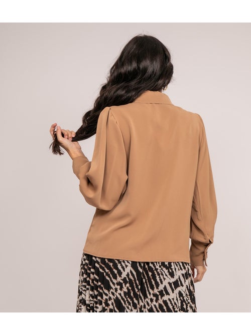 Blouse avec volants OKIER - Kiabi