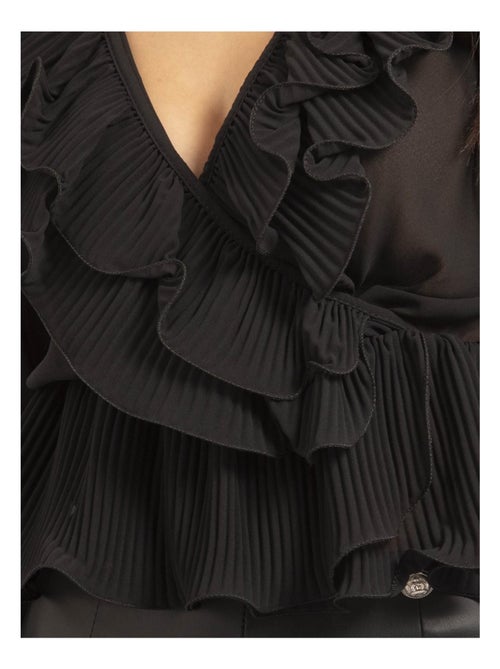 Blouse avec volants OPULA - Kiabi