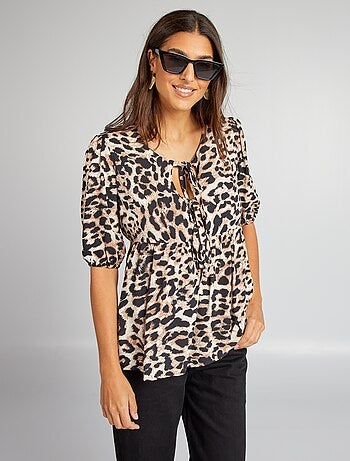 T-Shirt Manches Courtes Femme Grande Taille Été Ample Tee Shirt Femme Chic Et T-Shirts à Col V