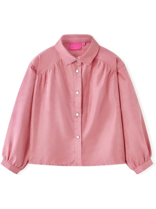 Blouse boutonnée enfant col classique manches longues bouffantes - vidaxl - Kiabi Blouse boutonnée enfant col classique manches longues bouffantes - vidaxl - Kiabi