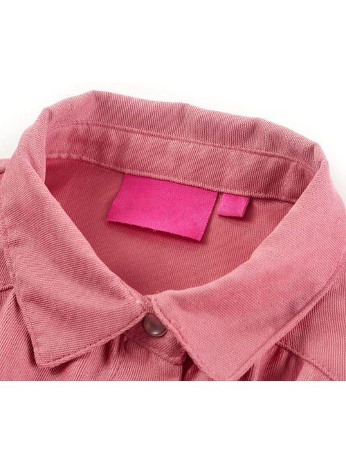 Blouse boutonnée enfant col classique manches longues bouffantes - vidaxl - Kiabi Blouse boutonnée enfant col classique manches longues bouffantes - vidaxl - Kiabi
