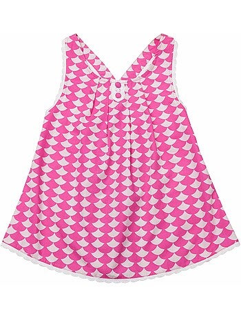 Blouse Bretelles Été Coton et Fine Dentelle ANAIS - La Faute à Voltaire