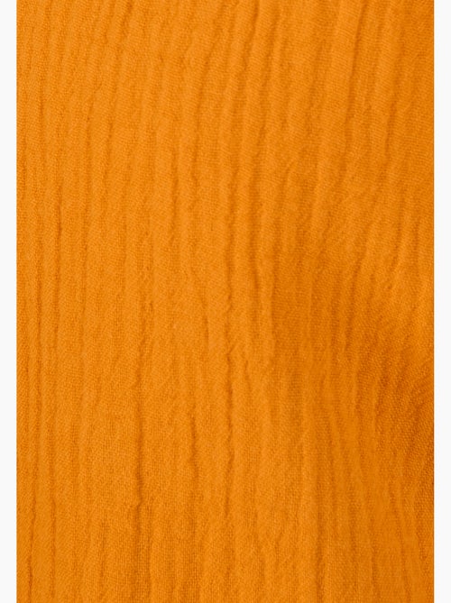 Blouse brodée en double gaze effet crêpé - Damart - Kiabi