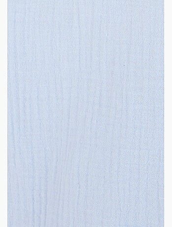 Blouse brodée en gaze de coton - Damart