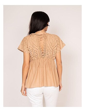 Blouse broderie anglaise FADIA