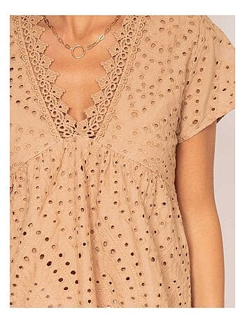 Blouse broderie anglaise FADIA