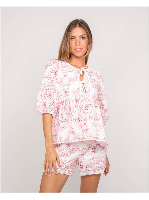 Blouse broderie OCTANA - Kiabi