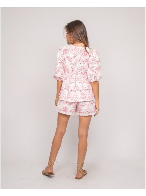 Blouse broderie OCTANA - Kiabi