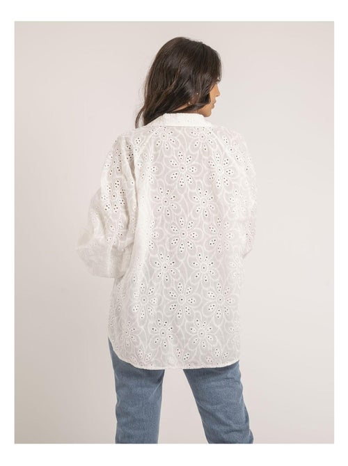 Blouse broderies anglaises FLOSSIE - Kiabi