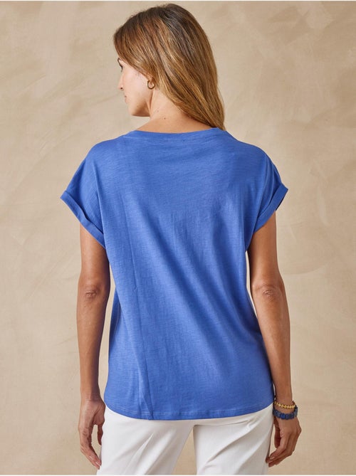 Blouse broderies col tunisien - DAXON - Kiabi Blouse broderies col tunisien - DAXON - Kiabi