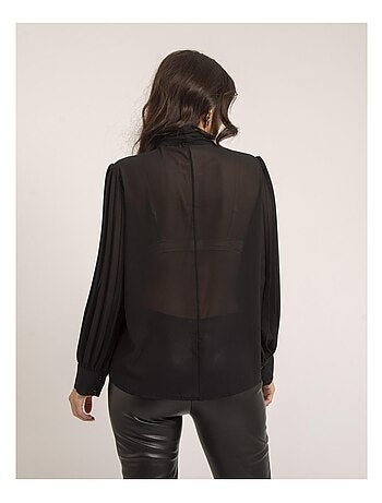 Blouse col châle OLINIE
