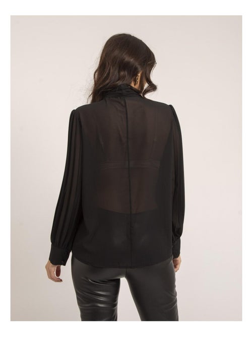 Blouse col châle OLINIE - Kiabi