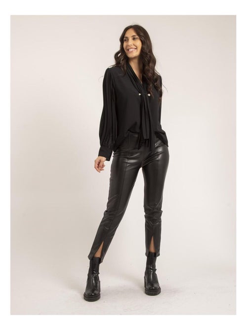 Blouse col châle OLINIE - Kiabi