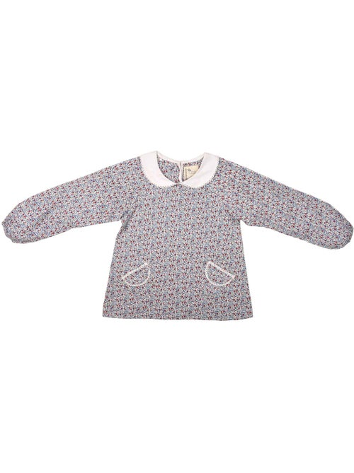 Blouse Col Claudine  Liberty  et   Col CLAUDINE - La Faute à Voltaire - Kiabi